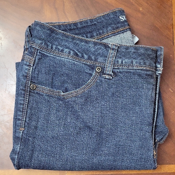 St. John's Bay Denim - Women's St. Johns Bay Blue Size 8 Jeans (Short - Check Inseam)